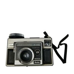 Vintage Kodak Instamatic X45 Camera Black Gray